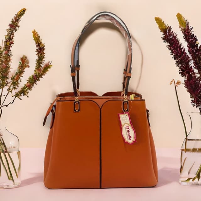 brown handbag image